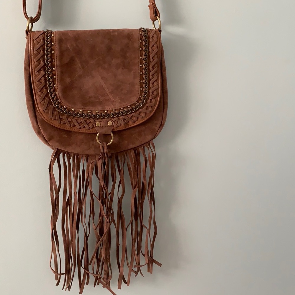 Brown Boho Crossbody